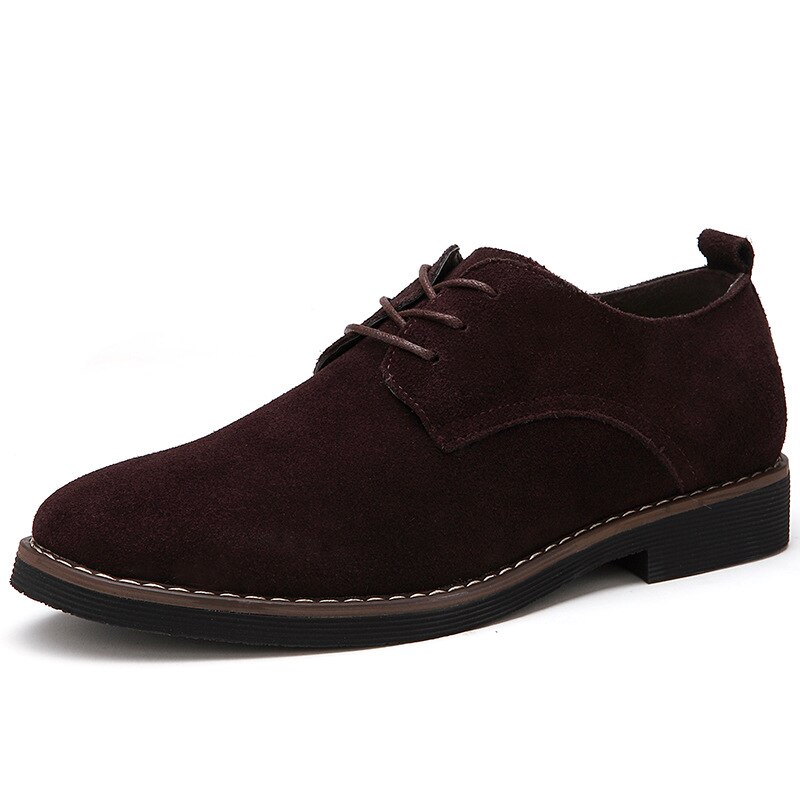 Men's Solid Oxford PU Shoes