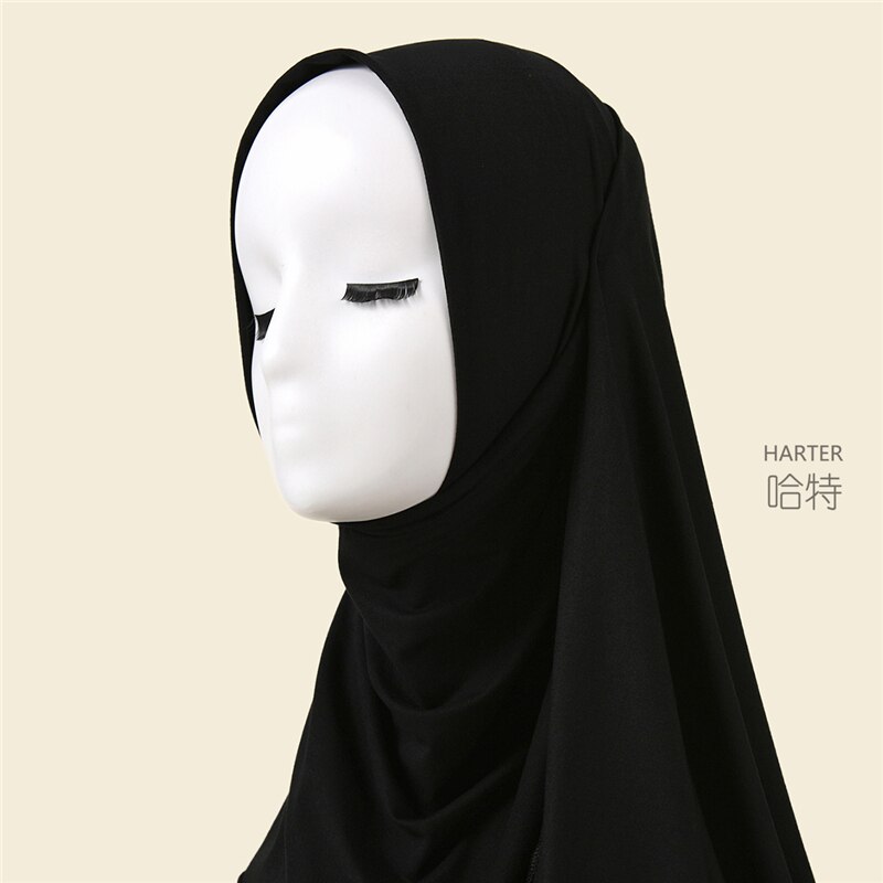 Modal Hijab Adult Casual Scarf Tudung  Muslim Headscarf Women Shawl Malaysia Mosque Travelling Veil Hijab S03